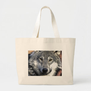 Varg Öga Artwork Jumbo Tygkasse