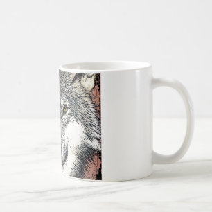 Varg Öga Artwork Kaffemugg