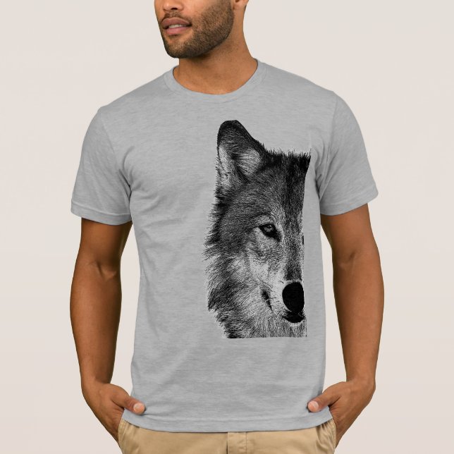 Varg Öga Artwork T Shirt (Framsida)