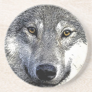 Varg Öga Artwork Underlägg