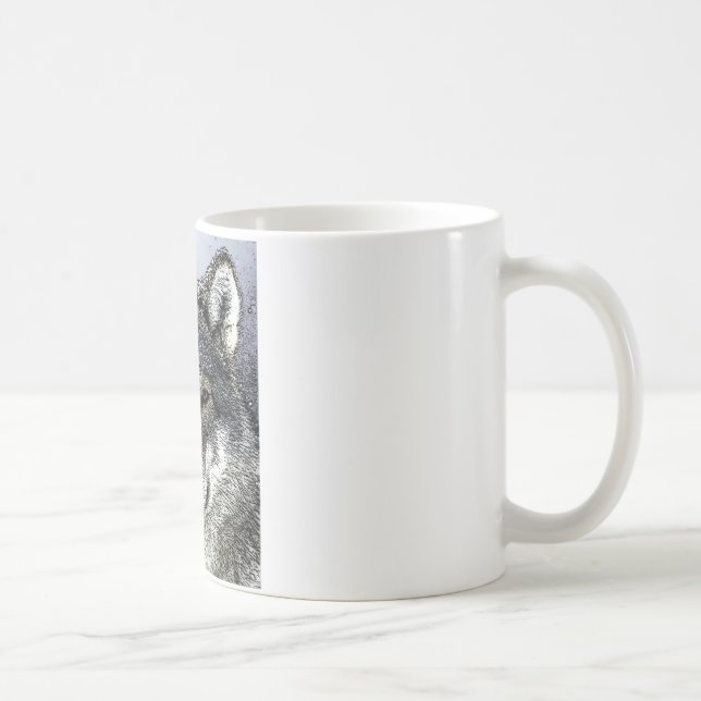 Varg Öga Kaffemugg (Höger)