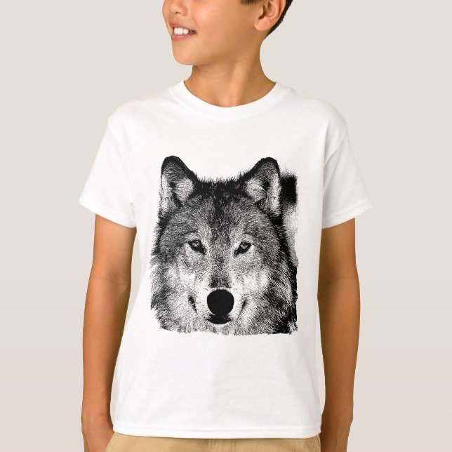 Varg Öga Tee (Framsida)