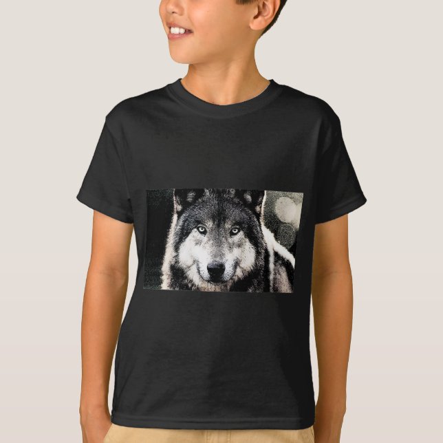 Varg Öga Tee (Framsida)