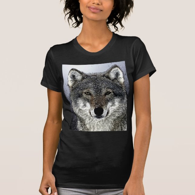 Varg Öga Tee (Framsida)