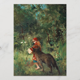 Varg om Väg med rött