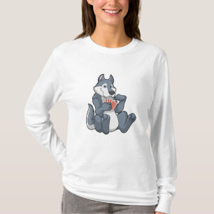 Varg på Poker med Poker-kort T Shirt