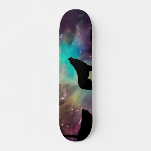 Varg på universum mini skateboard bräda 18,5 cm