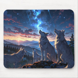 🌕 Varg Pack Mousepad - Uniby Instinct, Driv Musmatta