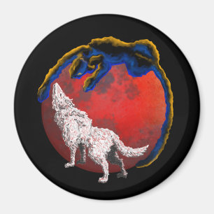 Varg Panter Lunar Eclipse Magnet