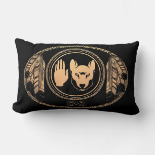 Varg Pillow-Personlig med inbyggda Varger Lumbarkudde