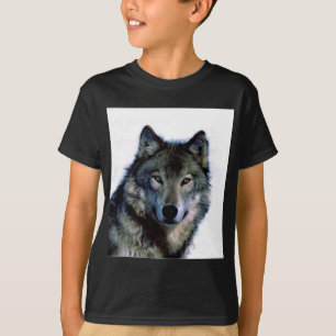 Varg Porträtt T Shirt