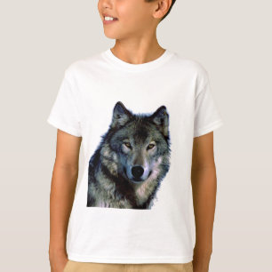 Varg Porträtt Tee Shirt