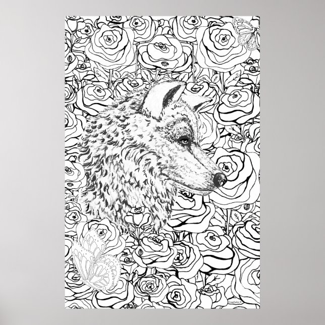 Varg Poster (Framsidan)