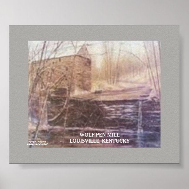 VARG PRN MILL SKRIV UT POSTER (Framsidan)