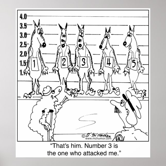 Varg rad uppåt poster (Framsidan)