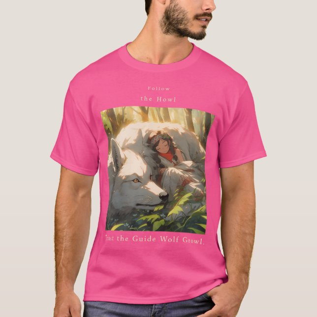 Varg Rain Anime T Shirt (Framsida)