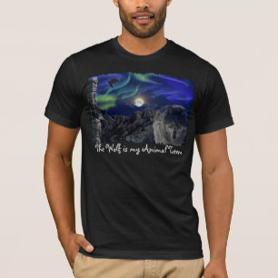 Varg, Ravens, Totem Pole Animal Guide Tee Shirt