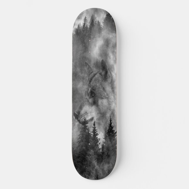 Varg, skateboard (Framsida)