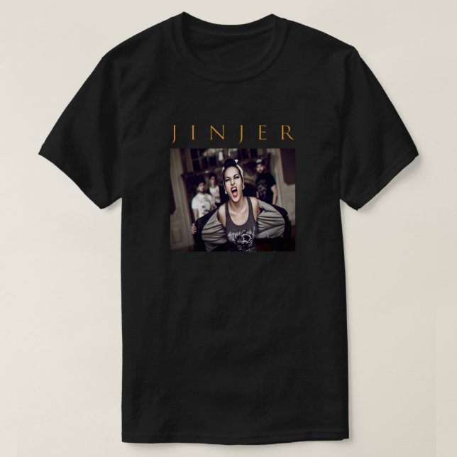 Varg Skräm i Jinjer Live Essential T-Shirt (Design framsida)