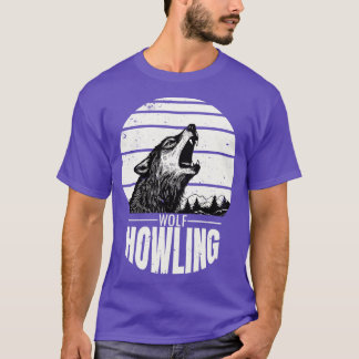 Varg som ylar 2 t shirt