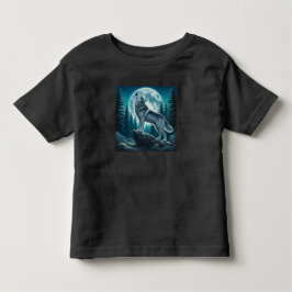 Varg som ylar t shirt