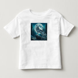 Varg som ylar t shirt