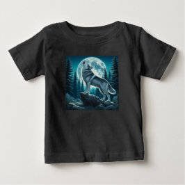 Varg som ylar t shirt