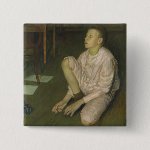 Varg sonen av konstnären, 1900 knapp