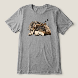 Varg sovande t shirt