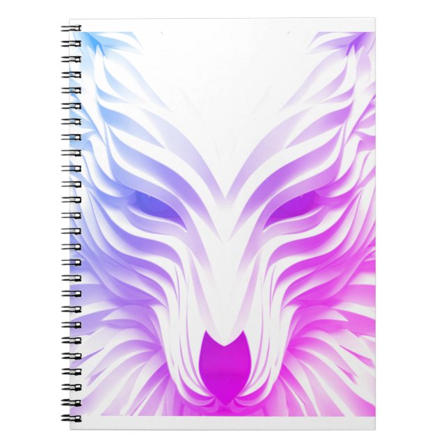 varg Spiral fotopatbok Anteckningsbok (Framsidan)