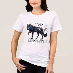 Varg Spirit: Vild och fri T Shirt