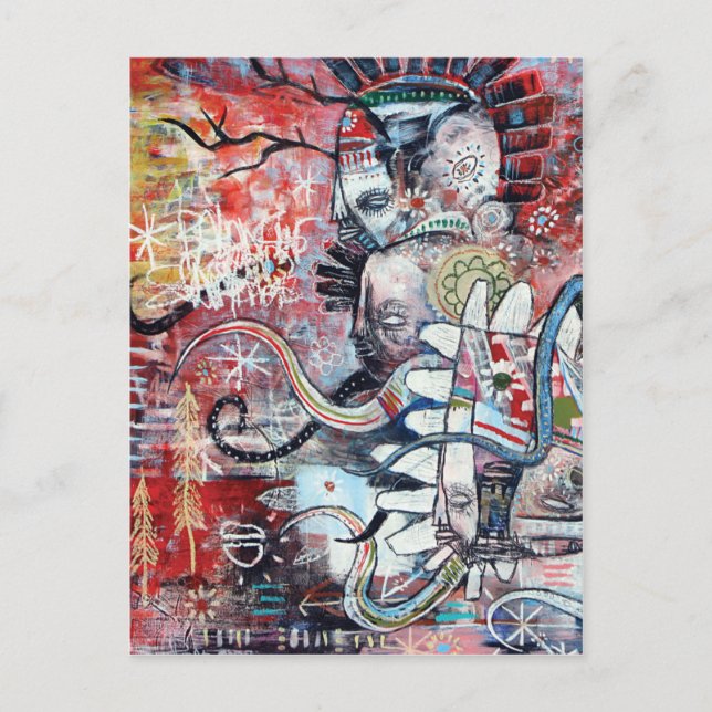 Varg Spirit Vykort (Framsida)