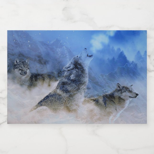 Varg Spirits Mat Etiketter (Singel etikett)