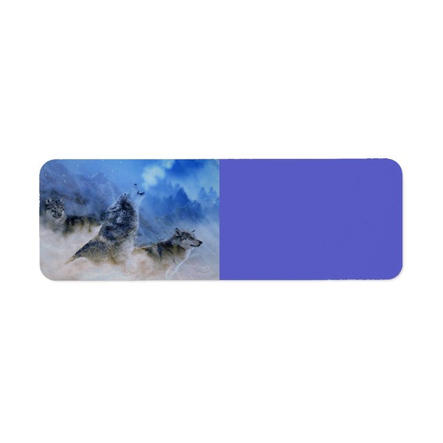 Varg Spirits Returadress Etikett (Framsidan)