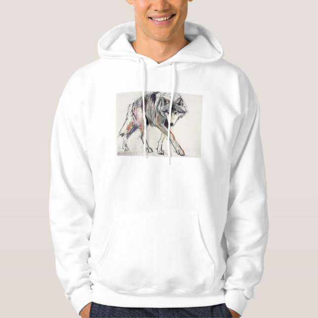 Varg Sweatshirt Med Luva (Framsida)