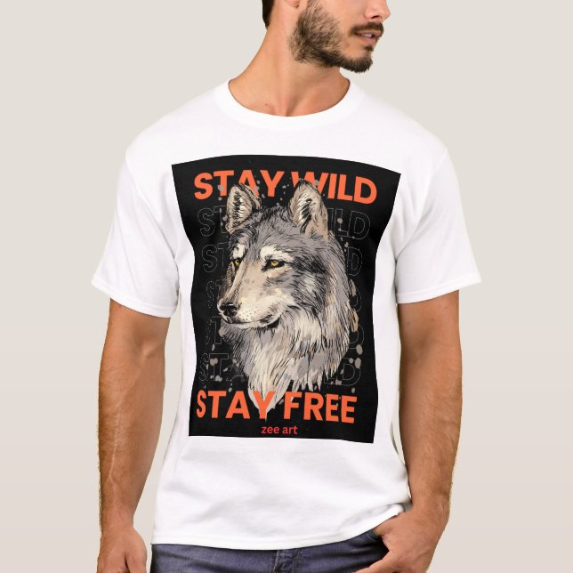 varg t shirt (Framsida)