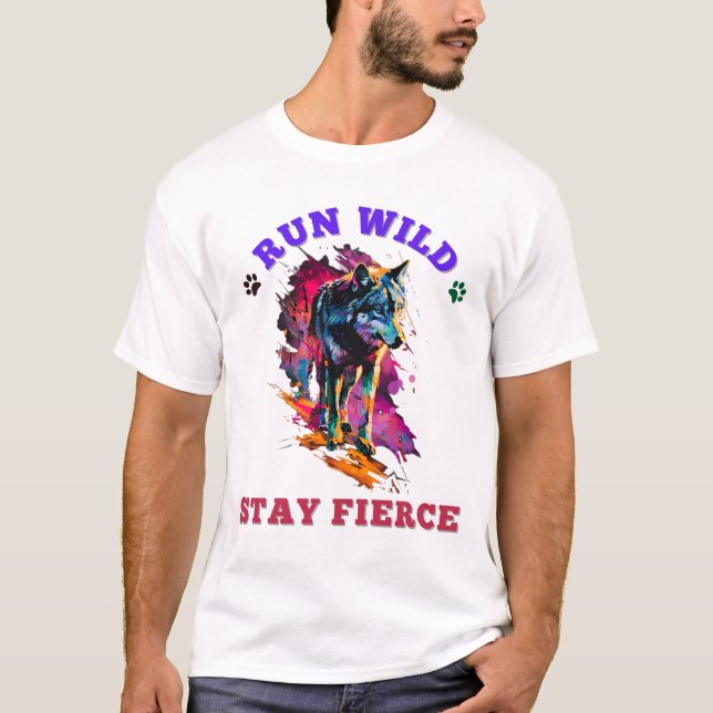 varg t shirt (Framsida)