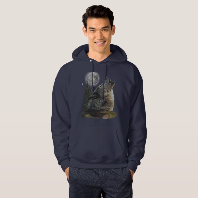 Varg t-shirts hoodie (Hel framsida)