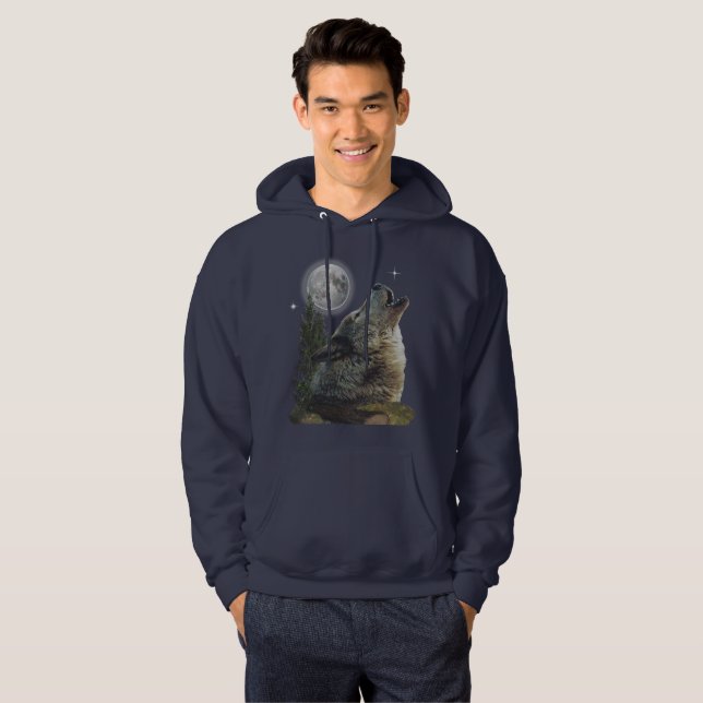 Varg t-shirts hoodie (Hel framsida)