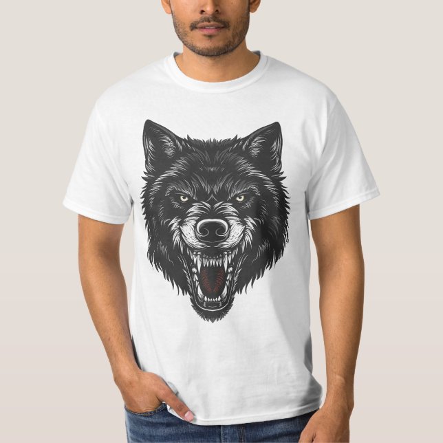 Varg Tee - frigör Vilden inuti (Framsida)