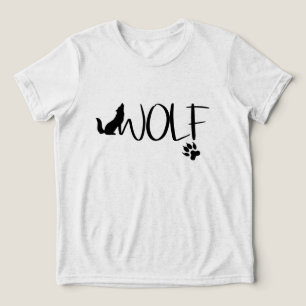 Varg Text-grafik Logotyp T-Shirt