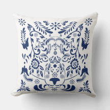 Varg traditionell mönster Pillow