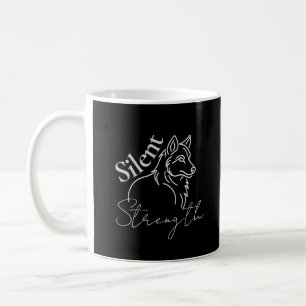 Varg Tyst Styrka Kaffemugg