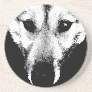 Varg Underlägg Hund av Husky Varg Art-Underlägg oc