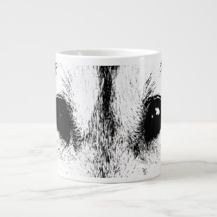 Varg Valp Coffee Mugg Vild Hund Jumbo Kopp Sled Hu