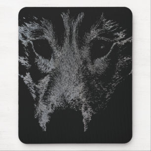 Varg Valp Mousepad ger Malamute Varg Hundar Musmatta