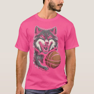 Varg Varg För manar Varg Kvinnor Varg Måne T Shirt