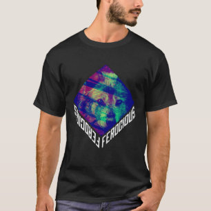Varg Vild DjurVargar i Andlig Motivering T Shirt