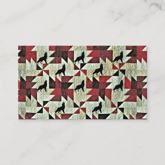 Varg Visitkort (Framsida)