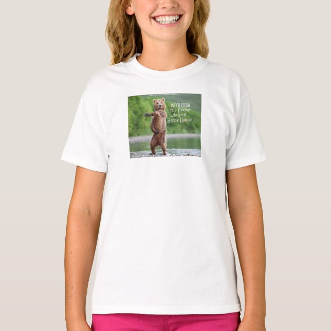 "Varg Whispers: Helgdag Quotes Women's Tee" T Shirt (Framsida)